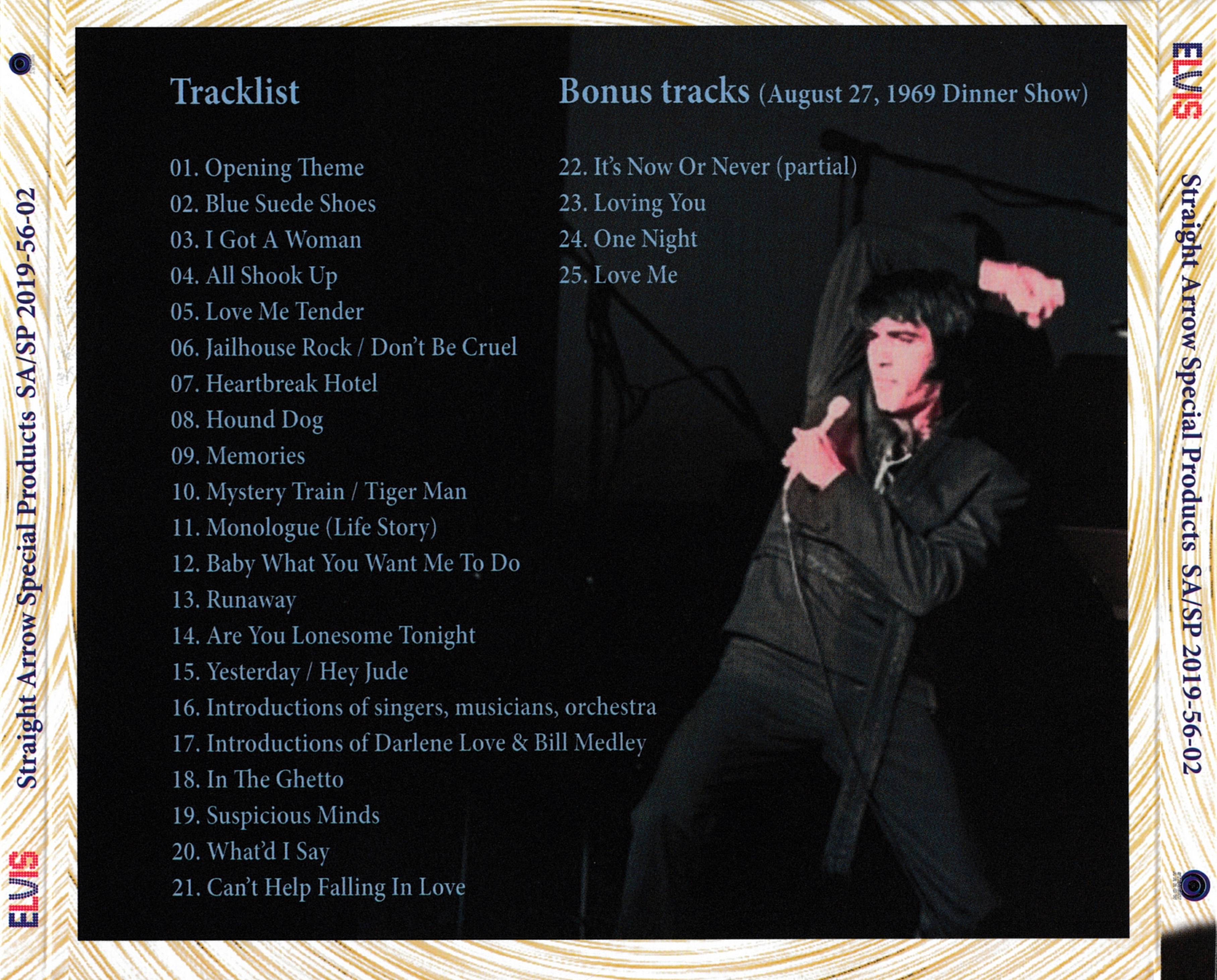 Elvis Presley Strike Like Lightning : Back